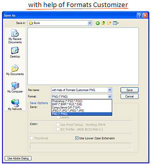 photoshop save dialog